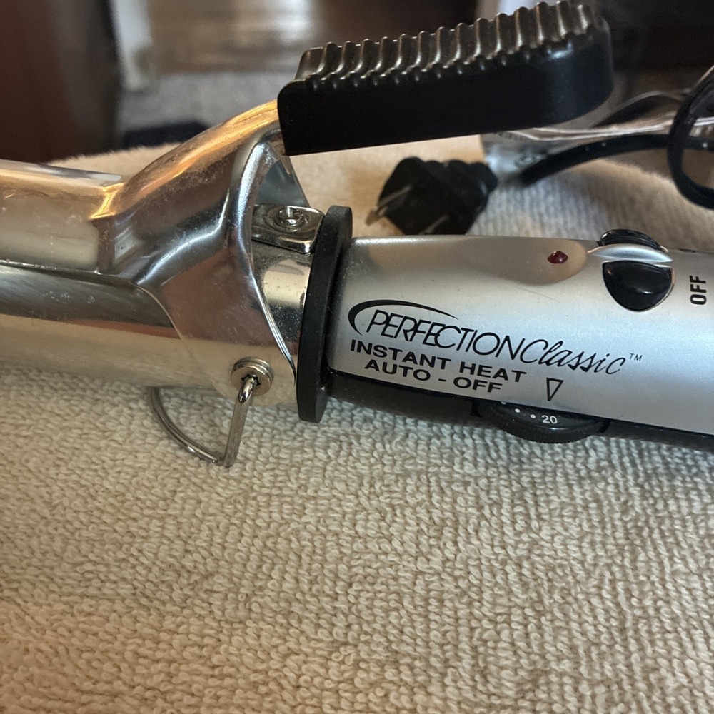 Perfection Classic-1.5" Instant Heat Hair Curling Iron 20 Settings AutoOff-Works
